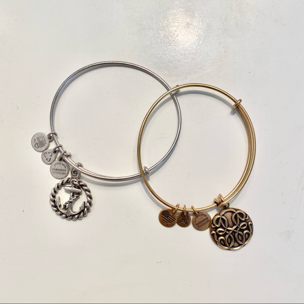 Alex and Ani Bracelet Set